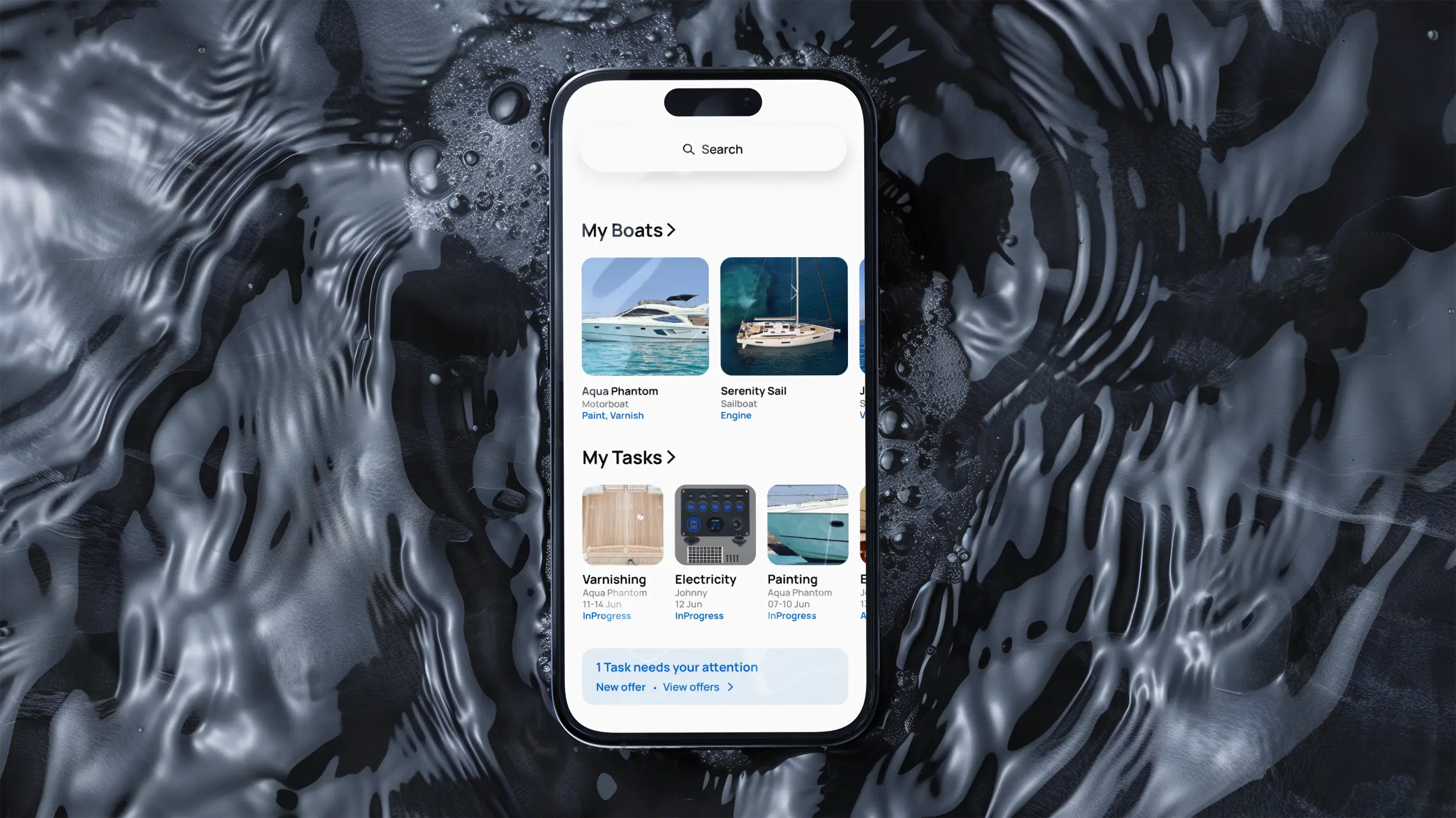 Boat Maintenance Service App